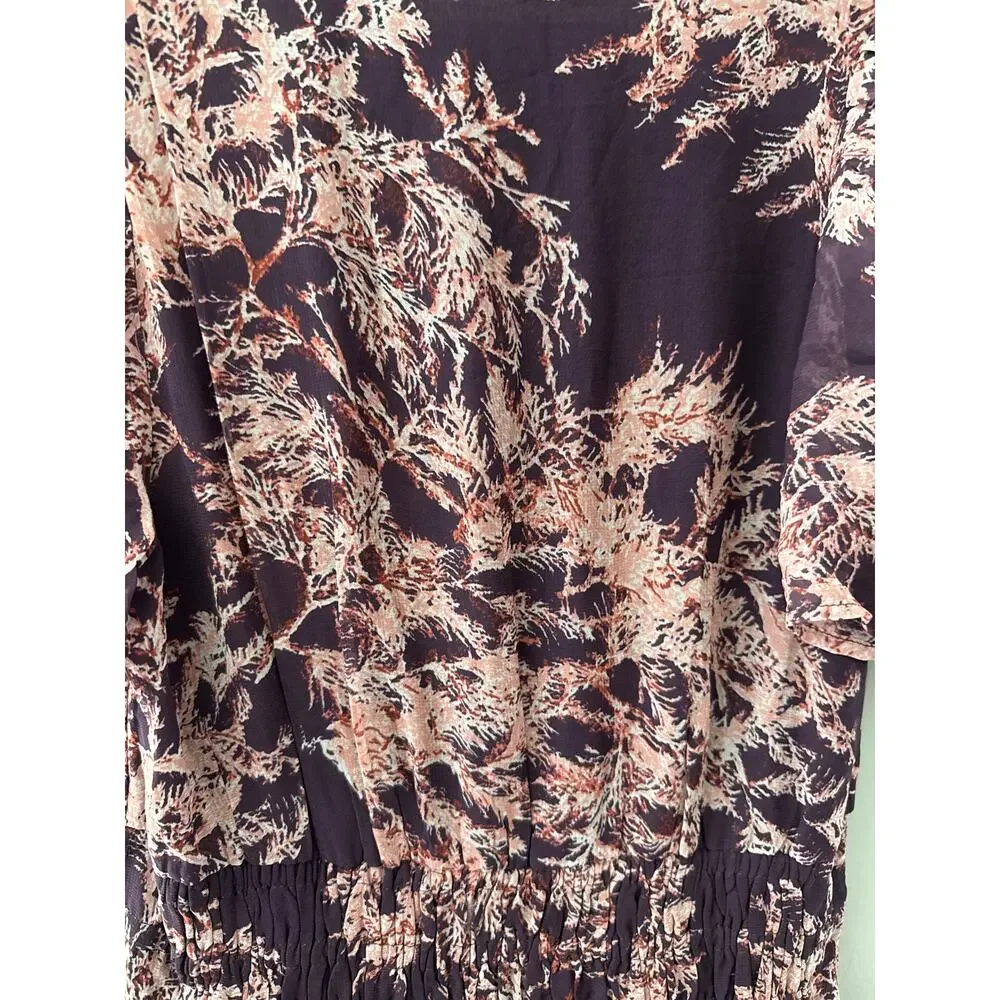 Anthropologie Somerset Maxi‎ Dress Chiffon Edition Pockets Size XS - Picture 14 of 14